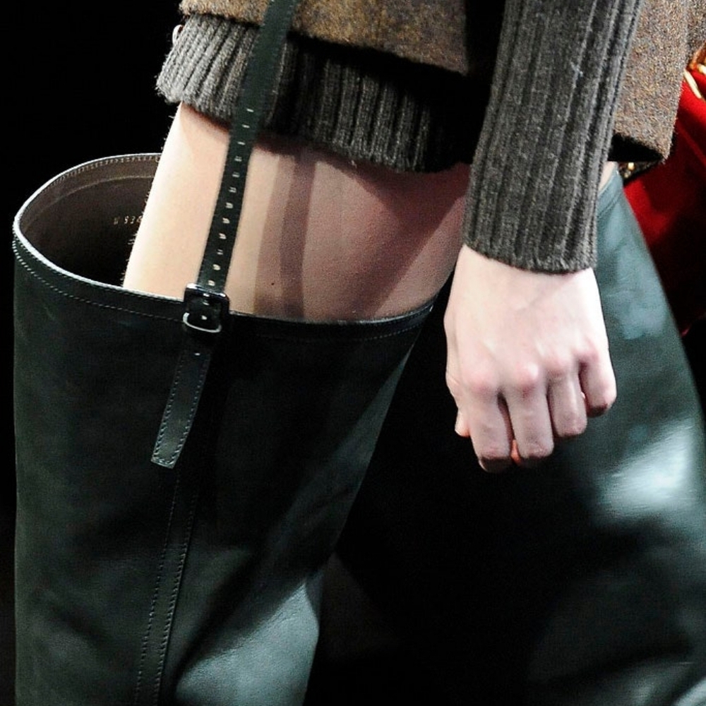 Prada 2009 Fall Runway Boots Size 40